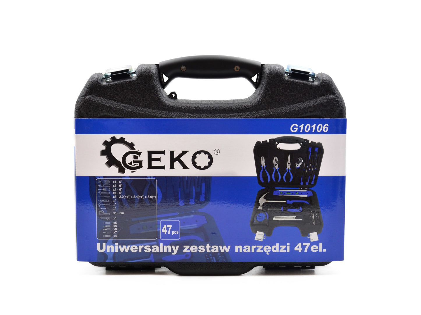 Set de scule universal 47 bucati, GEKO G10106