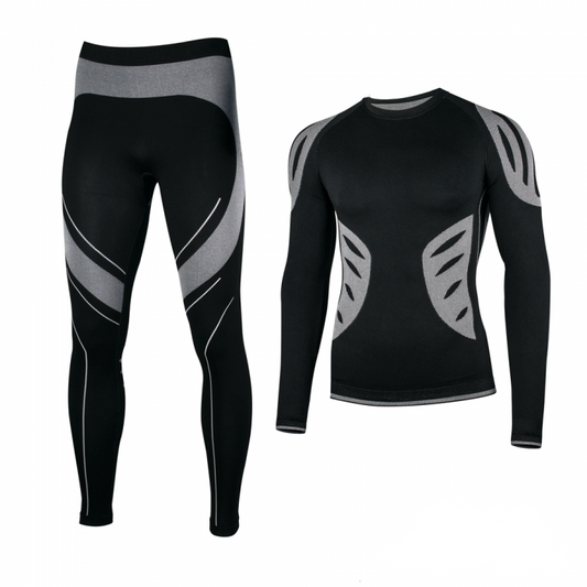 Set imbracaminte termica ACTIVE KPL BLACK, marimea L