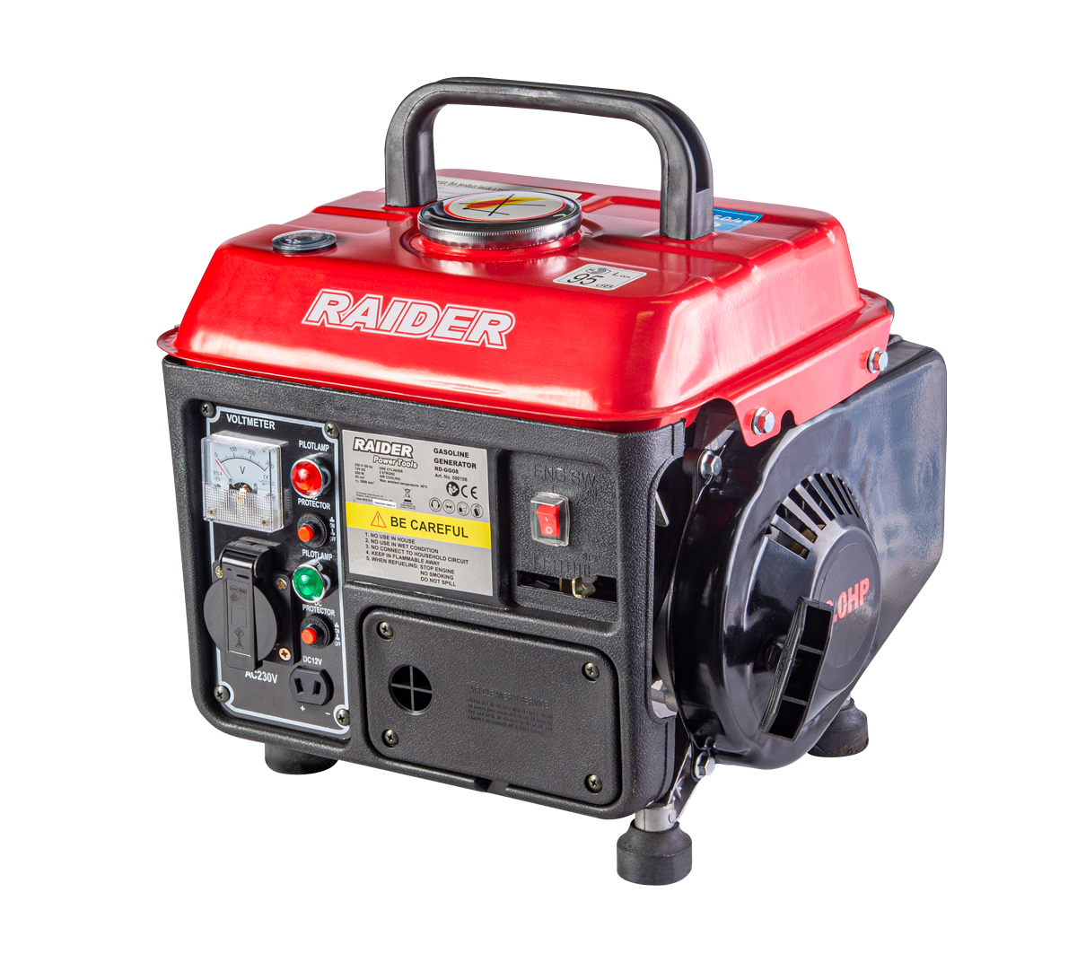 Generator pe benzina 0.65kw RD-GG08, Raider 090106