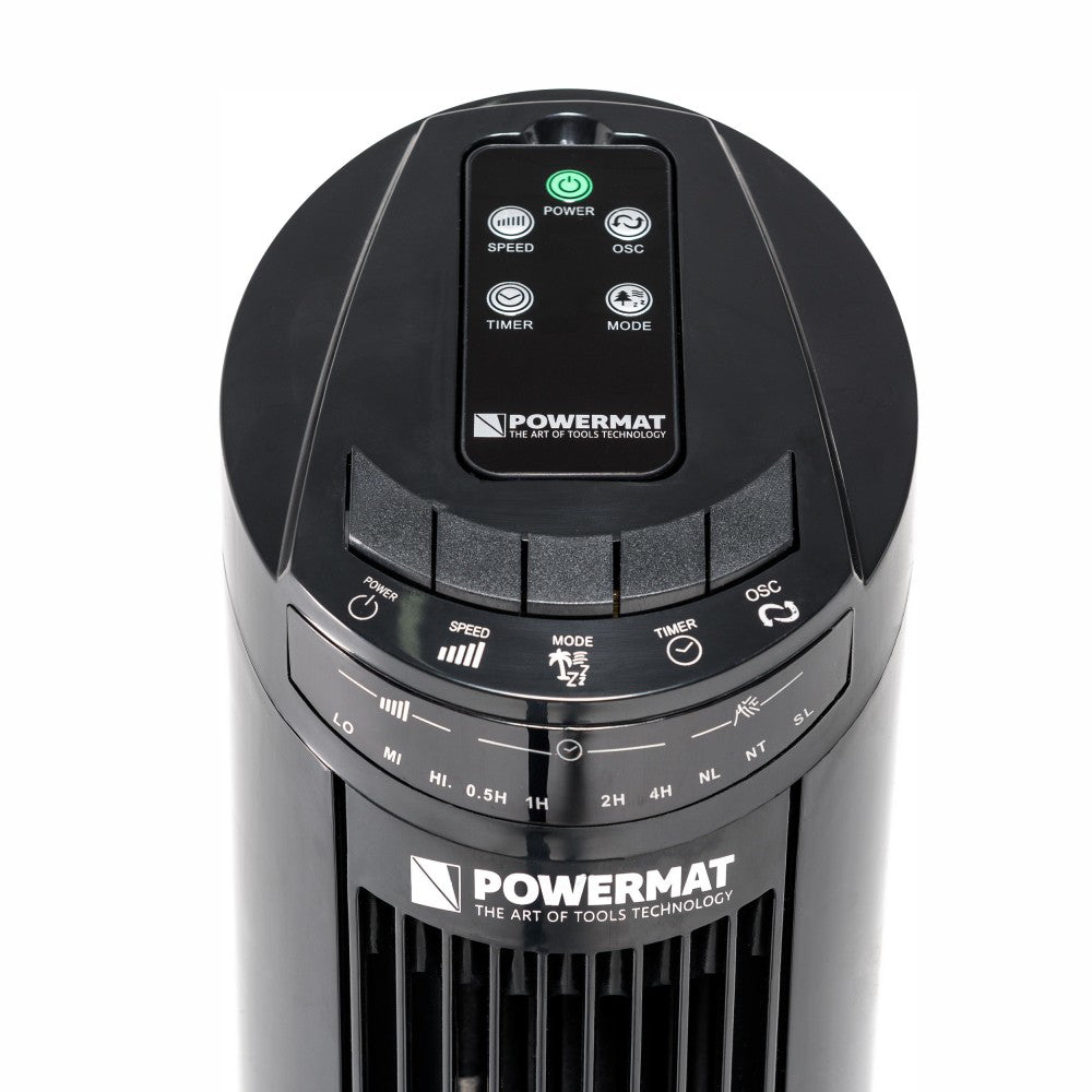 Ventilator coloana cu telecomanda, Powermat Black-Tower-75