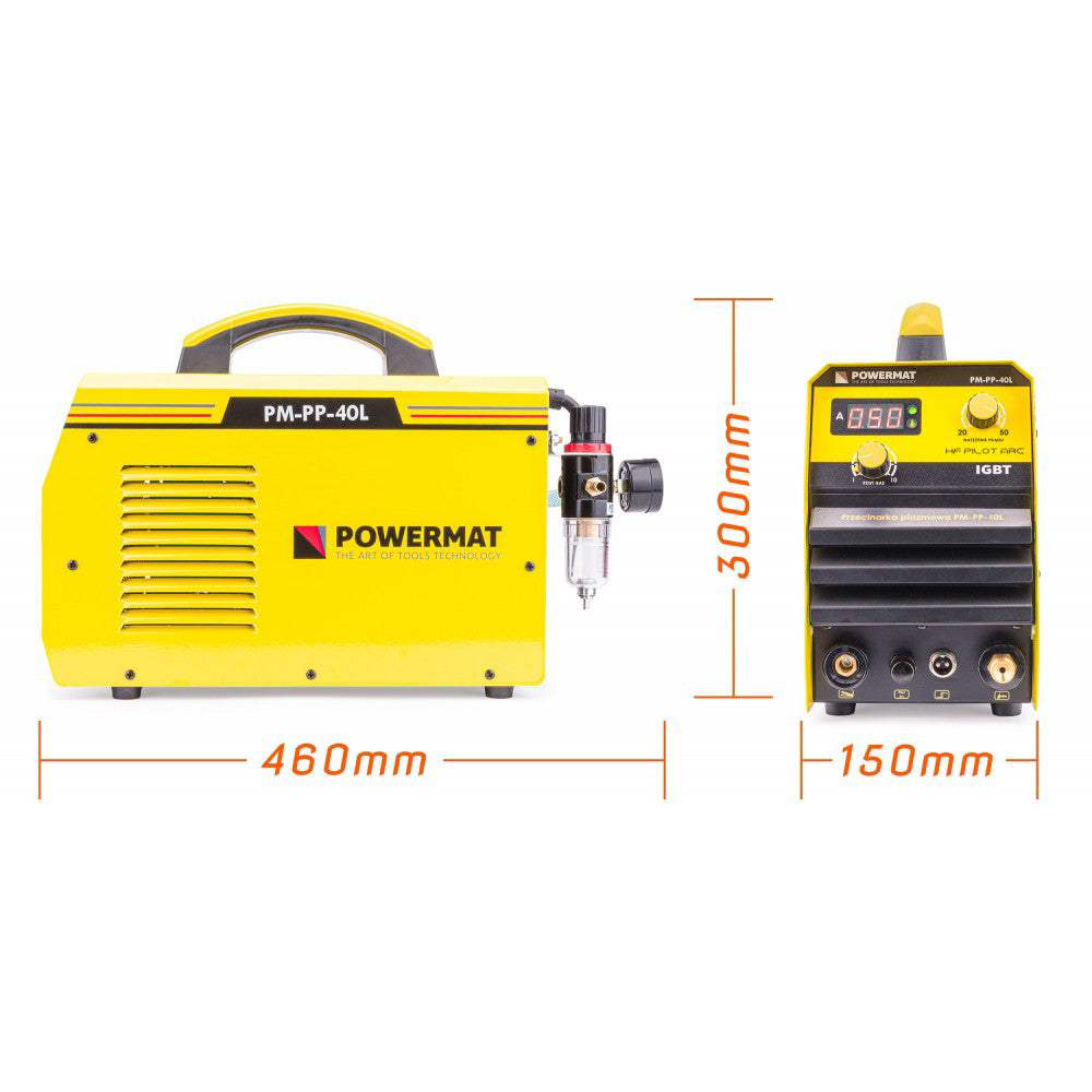 Aparat de taiat cu plasma 40A (IGBT), Powermat PM-PP-40L