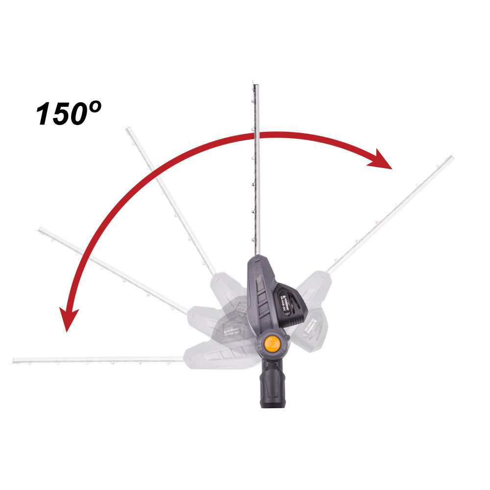 Trimmer de gard viu 41cm cu acumulator, Powermat PM-NAW-20C