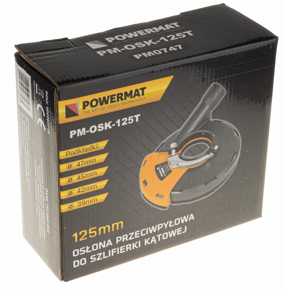 Hota de extragere a prafului, Powermat PM-OSK-125T