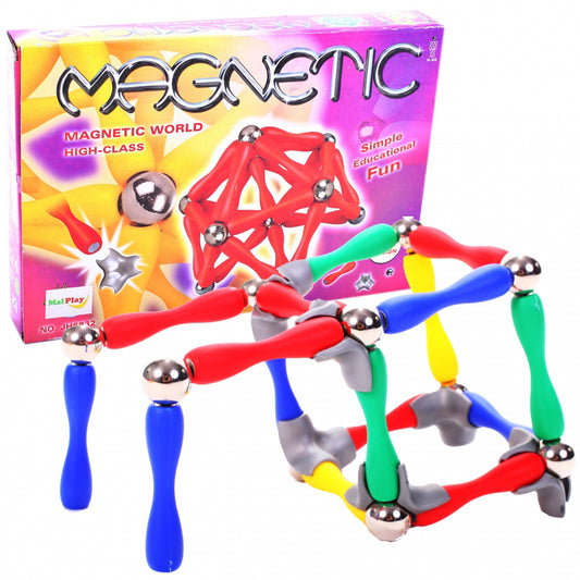 Puzzle magnetic 84 elemente, Malplay 101526