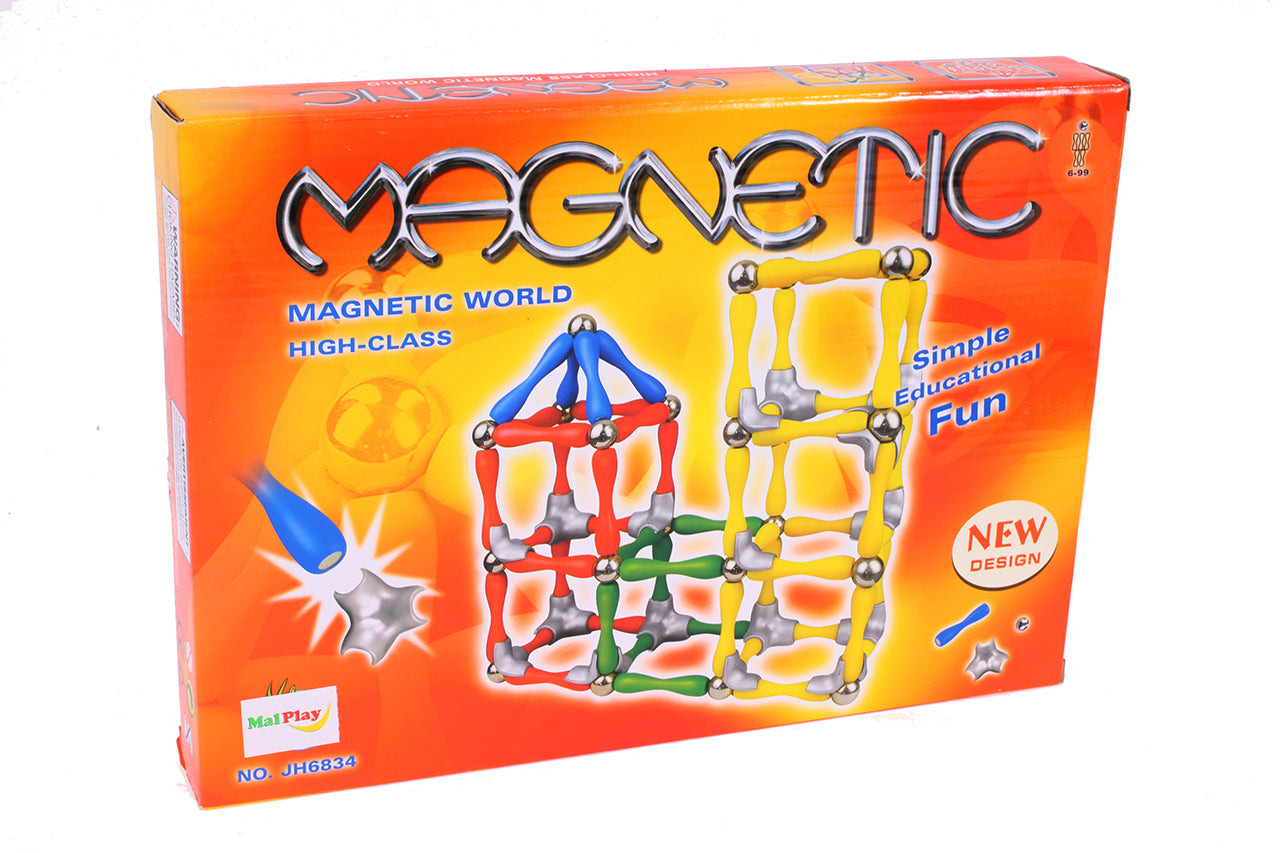 Puzzle magnetic cu 120 piese, Malplay 103234