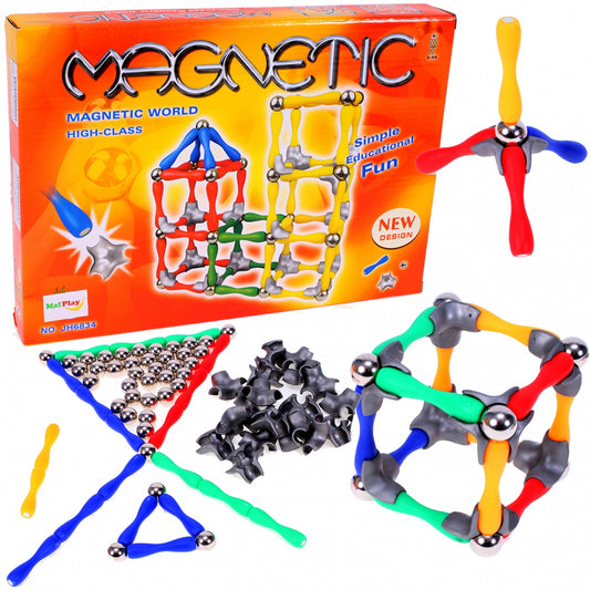 Puzzle magnetic cu 120 piese, Malplay 103234