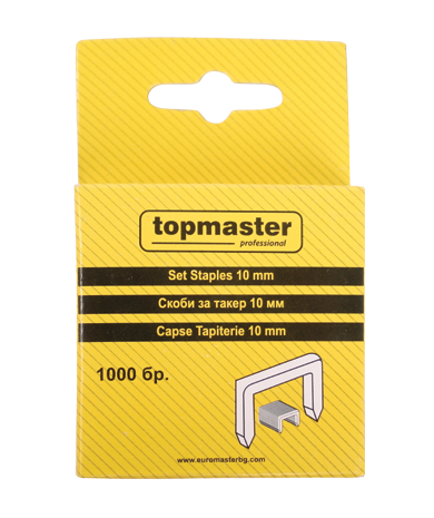 Capse pentru tapiterie 6mm 100 bucati, TopMaster 511319