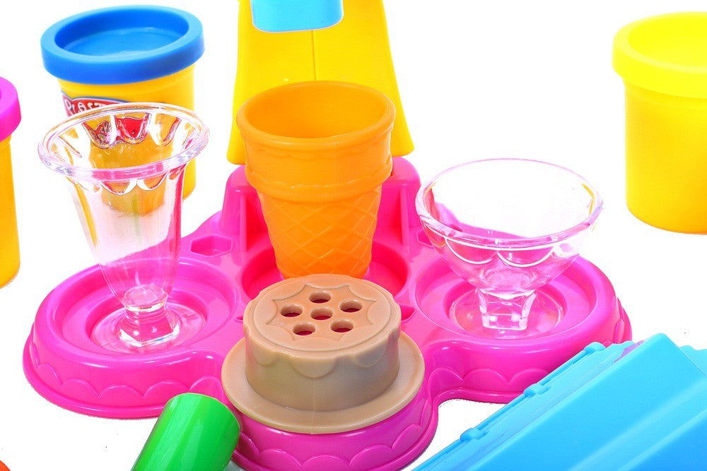 Set pentru prepararea inghetatei din plastelina, Malplay 102993