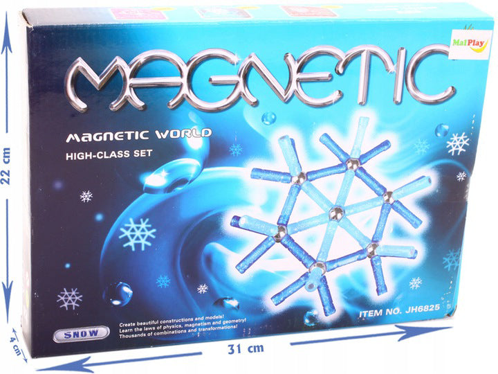 Puzzle magnetic MAG 84 piese, Malplay 101528