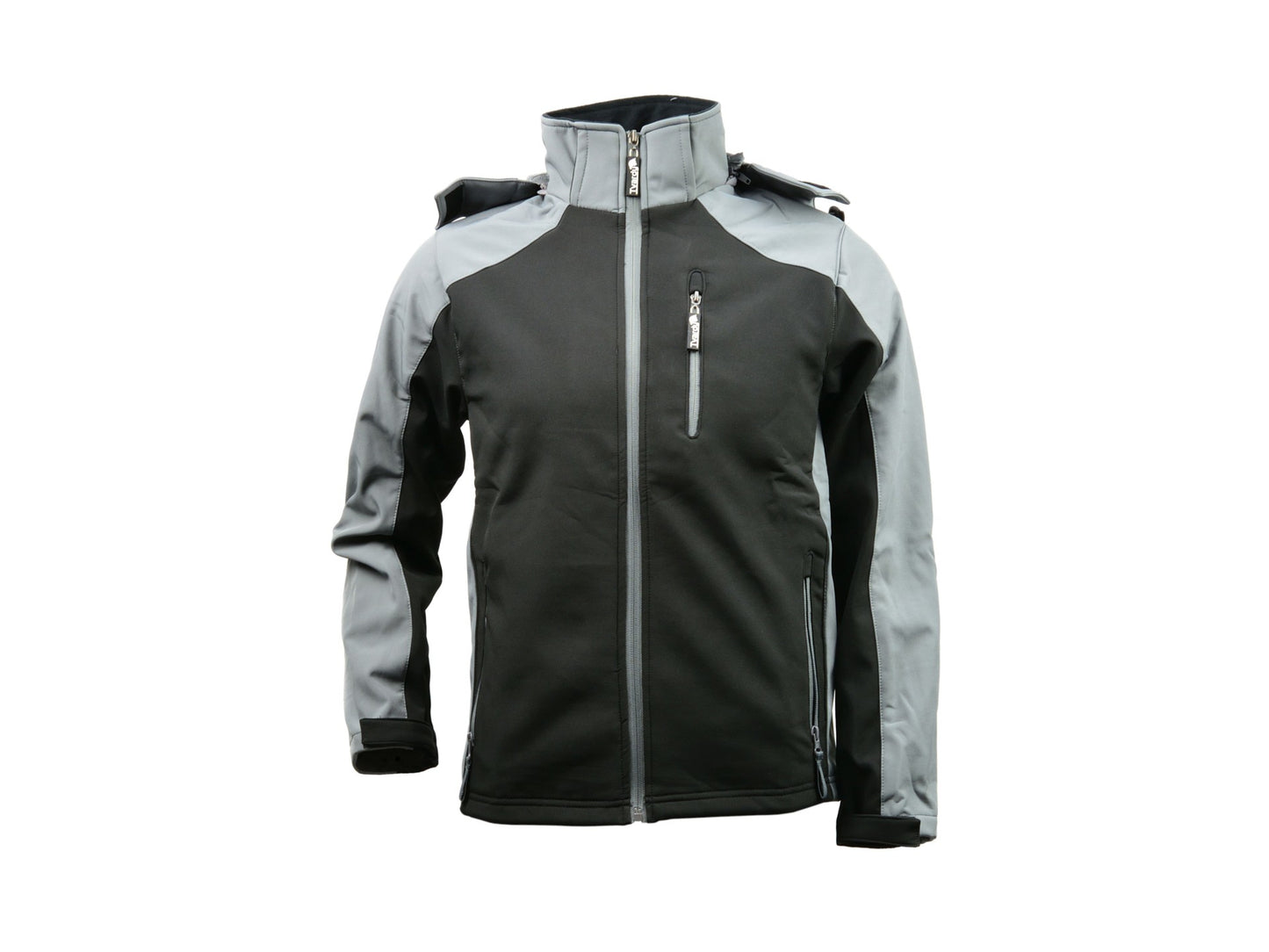 Geaca softshell cu gluga, marimea XXL, Tvardy T01103