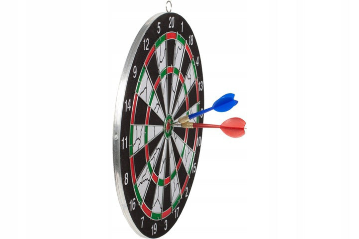 Tabla de dart + 4 sageti, Malplay 100244