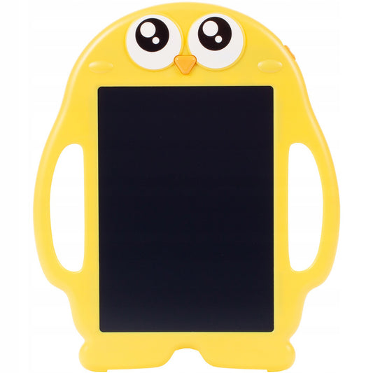 Tabla galbena pentru desenat cu LCD Pinguin, Malplay 107411