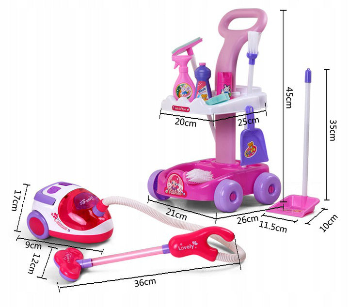 Set de curatare cu aspirator Malplay, 103008