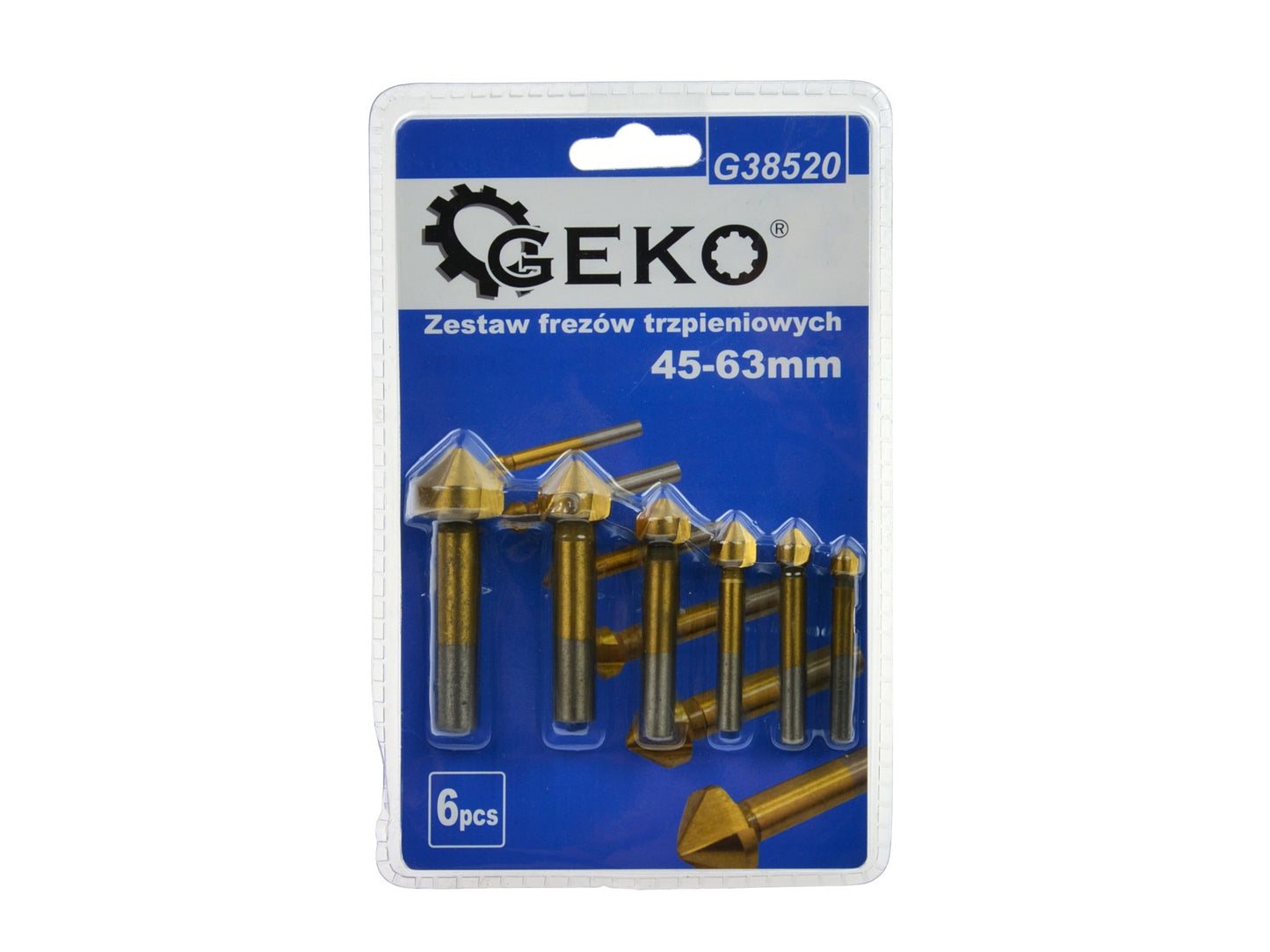 Set 6 freze 45-63mm, GEKO G38520