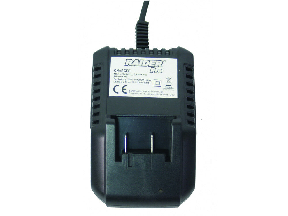 Incarcator pentru bormasina Li-ion 18V 1300mAh RD-CDL10L, Raider 032118