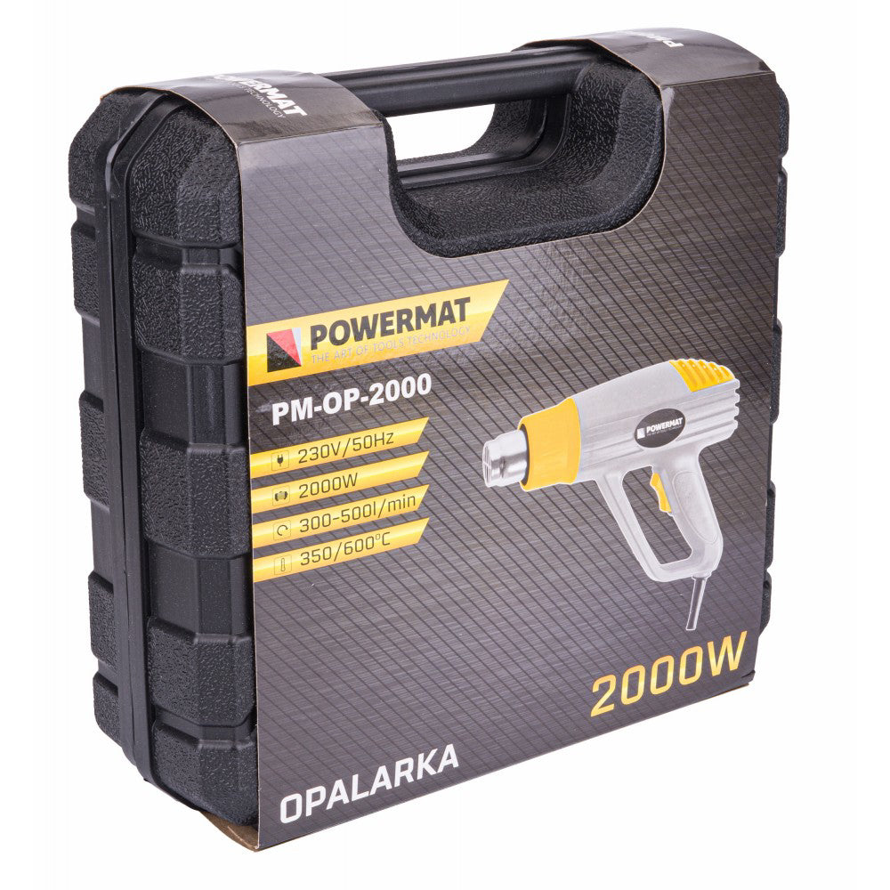 Pistol de aer cald 2000W, Powermat PM-OP-2000