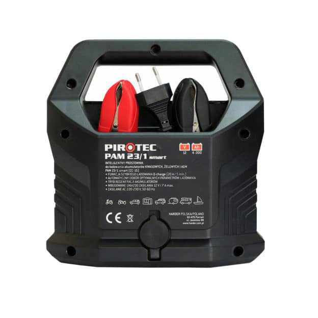 Incarcator pentru acumulatori auto PIROTEC PAM 23/1, Harder HD0011