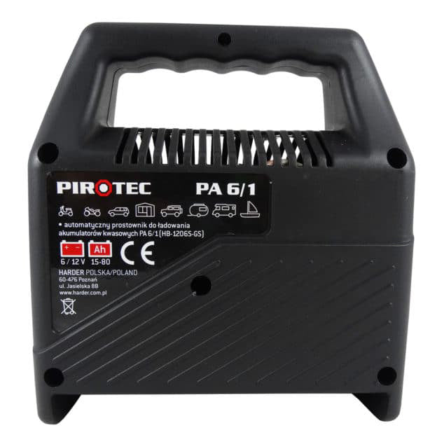 Incarcator pentru acumulatori auto PIROTEC PA 6/1, Harder HD0017