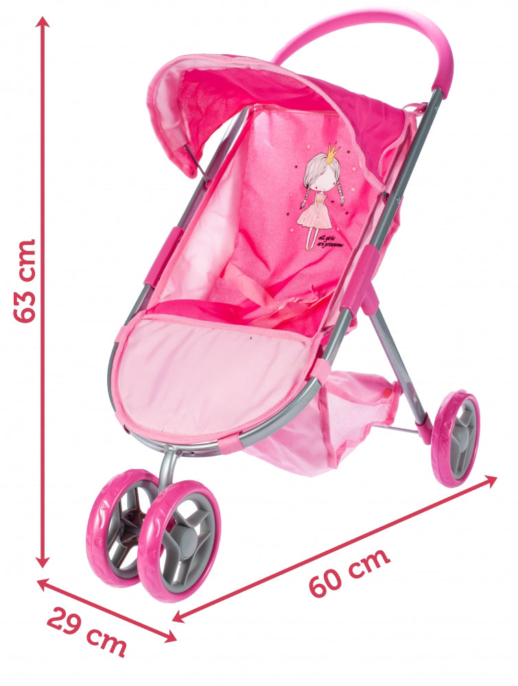 Carucior roz Little Princess, Malplay 102845