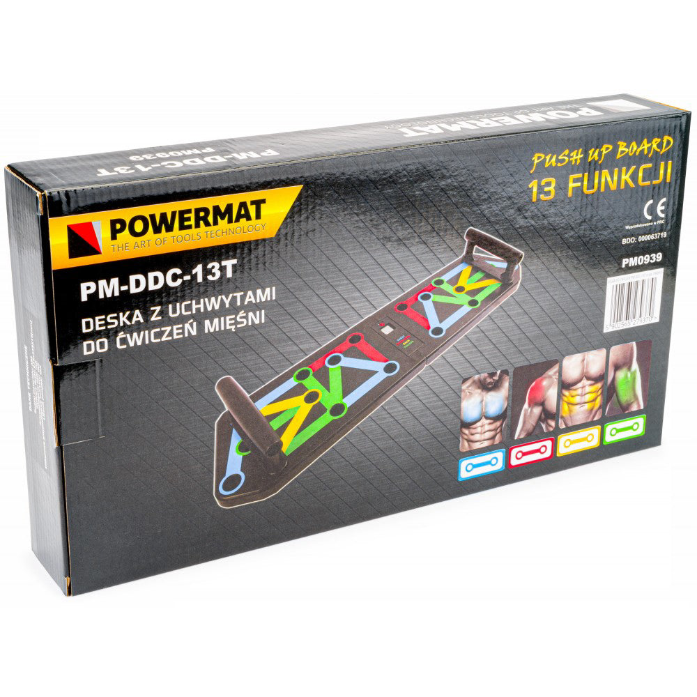 Placă de exerciții multifuncțională, Powermat PM-DDC-13T