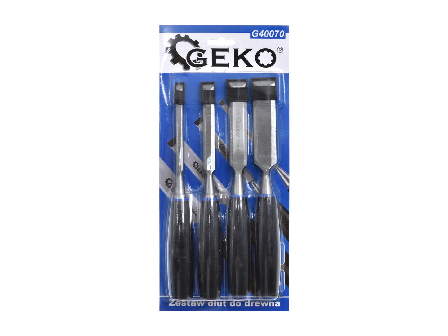 Set de 4 dalte pentru lemn 6-24mm, Geko G40070