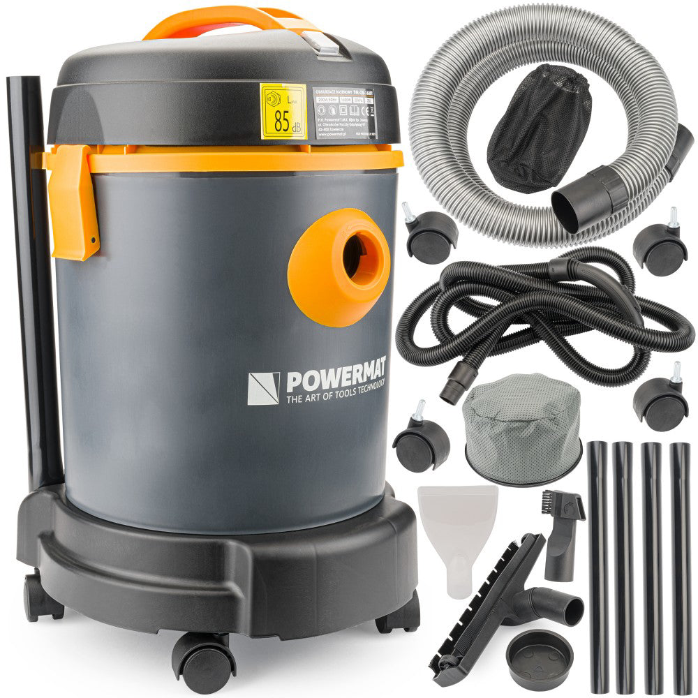 Aspirator multifuncțional pentru piscină 1600W 25L, Powermat PM-OB-1600T