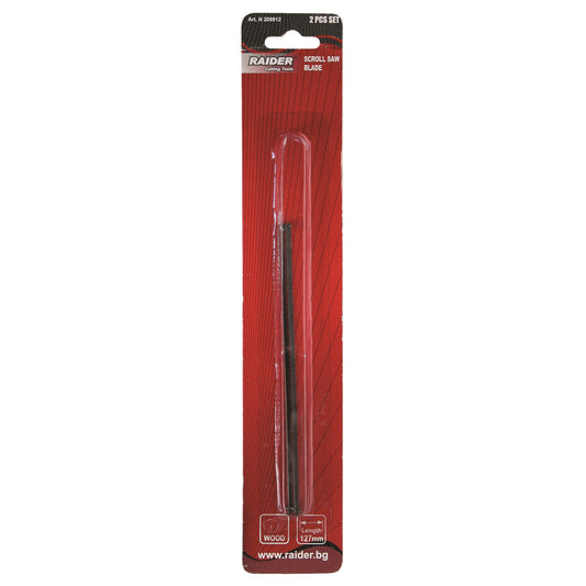 Set 2 lame 127x3x0.4mm pentru fierastrau traforaj de banc Raider RD-SS16J