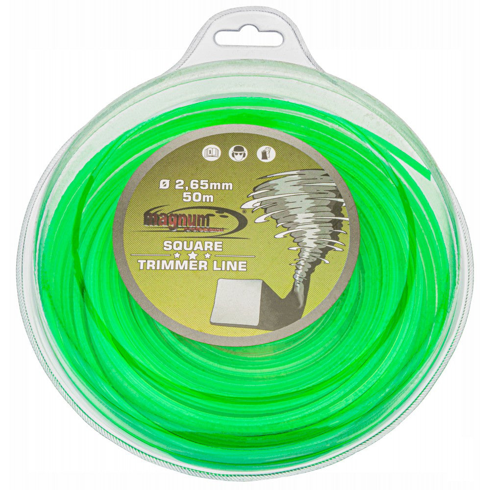 Fir trimmer cu forma patrata 2.65x50m, Powermat