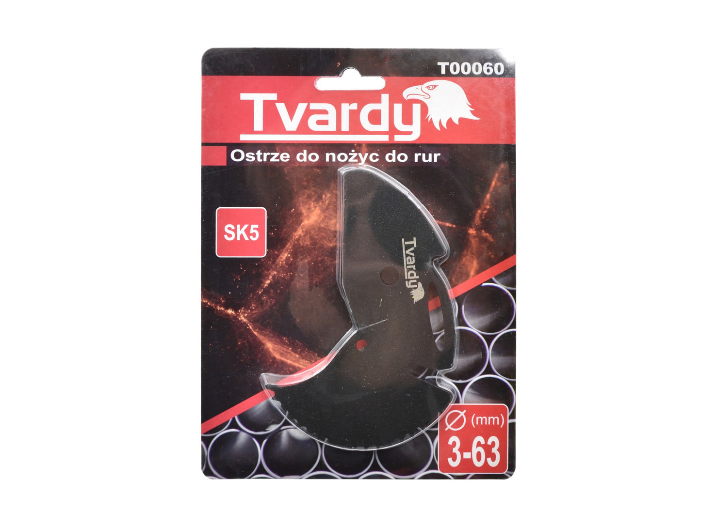 Lama schimbabilă pentru foarfece PVC 0-63mm SK5, Tvardy T00060