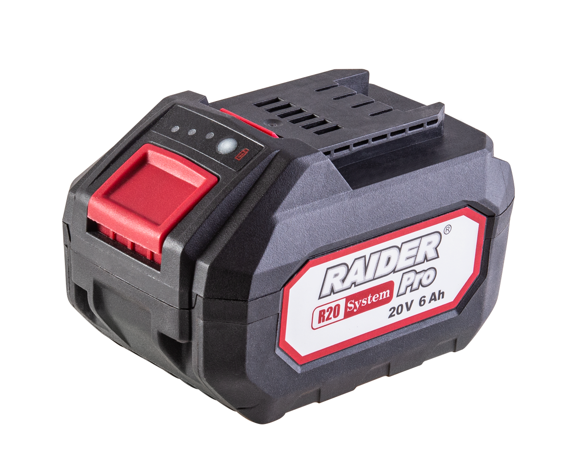 Acumulator Li-ion 20V 6Ah pentru RDP-R20, Raider 131161