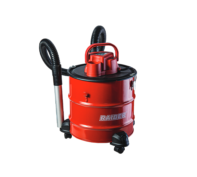 Aspirator pentru cenusa 1000W 18L cu roti RD-WC05, Raider 090313