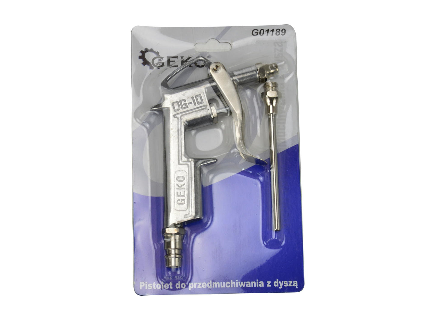 Pistol pneumatic cu 2 duze, Geko G01189