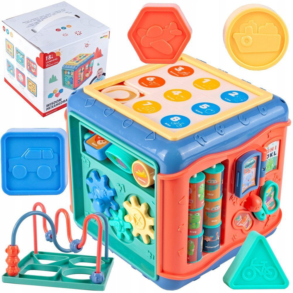 Cub educativ 6in1, Malplay 108395