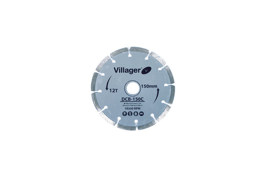 Disc de taiere diamantat DCB125C 125mm, Villager