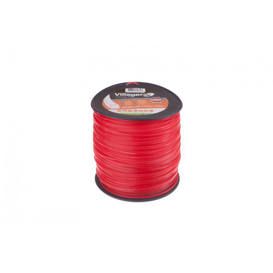 Fir cu profil patrat din nailon 2.4mmx390m, Villager