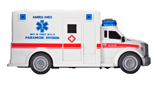 Ambulanta cu sunete si efecte luminoase, Malplay, 107986