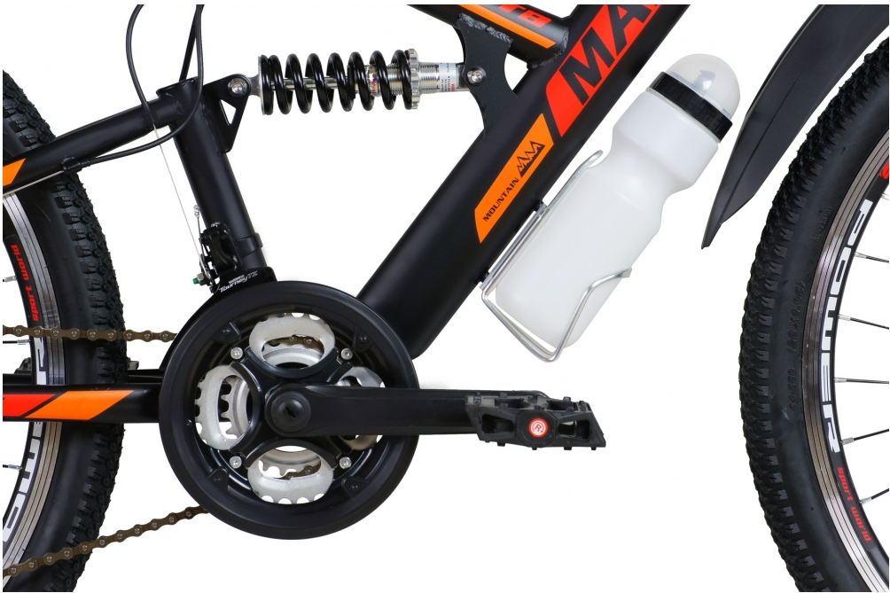 Bicicleta MalTrack MTB 26" culoare negru/rosu Mountain Bike