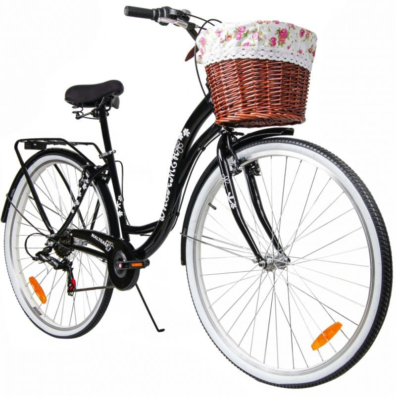 Bicicleta MalTrack CityBike Dreamer 6 viteze 28”, culoare neagra