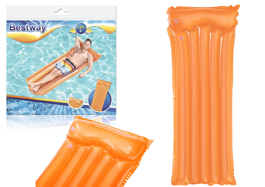 Saltea gonflabila Delux Comfort Orange, 183 x 76 cm, Bestway 9698
