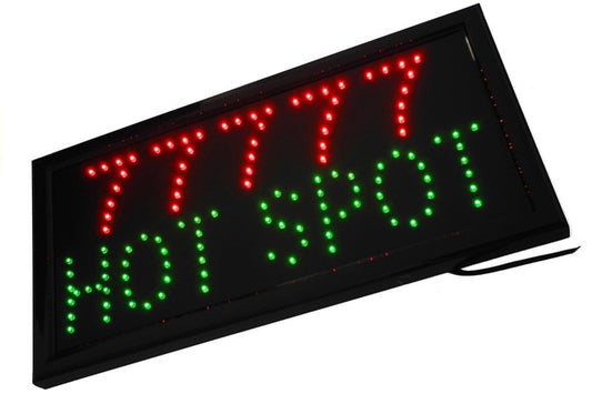 Panou publicitar LED 77777 Hot Spot Casino Color Lights, Lean, 2732