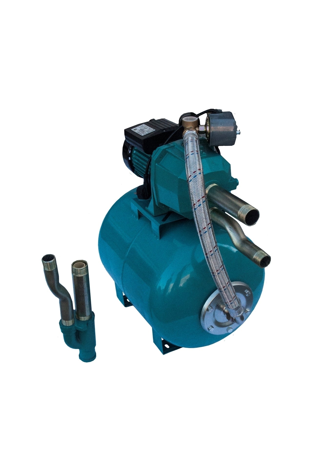 Hidrofor de mare adancime 23m cu ejector Omnigena DP 355, putere 0.75 kW + Set 4 stuturi filetate