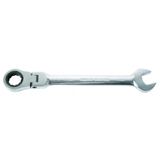 Cheie combinata cu clichet cap flexibil 10mm FLEX CR-V, Topmaster, 231924