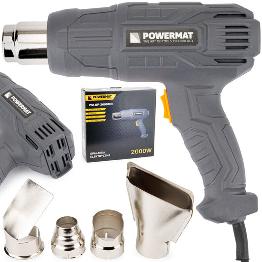 Pistol de caldura electric 2000W, Powermat, PM-OP-2000MN PM0997