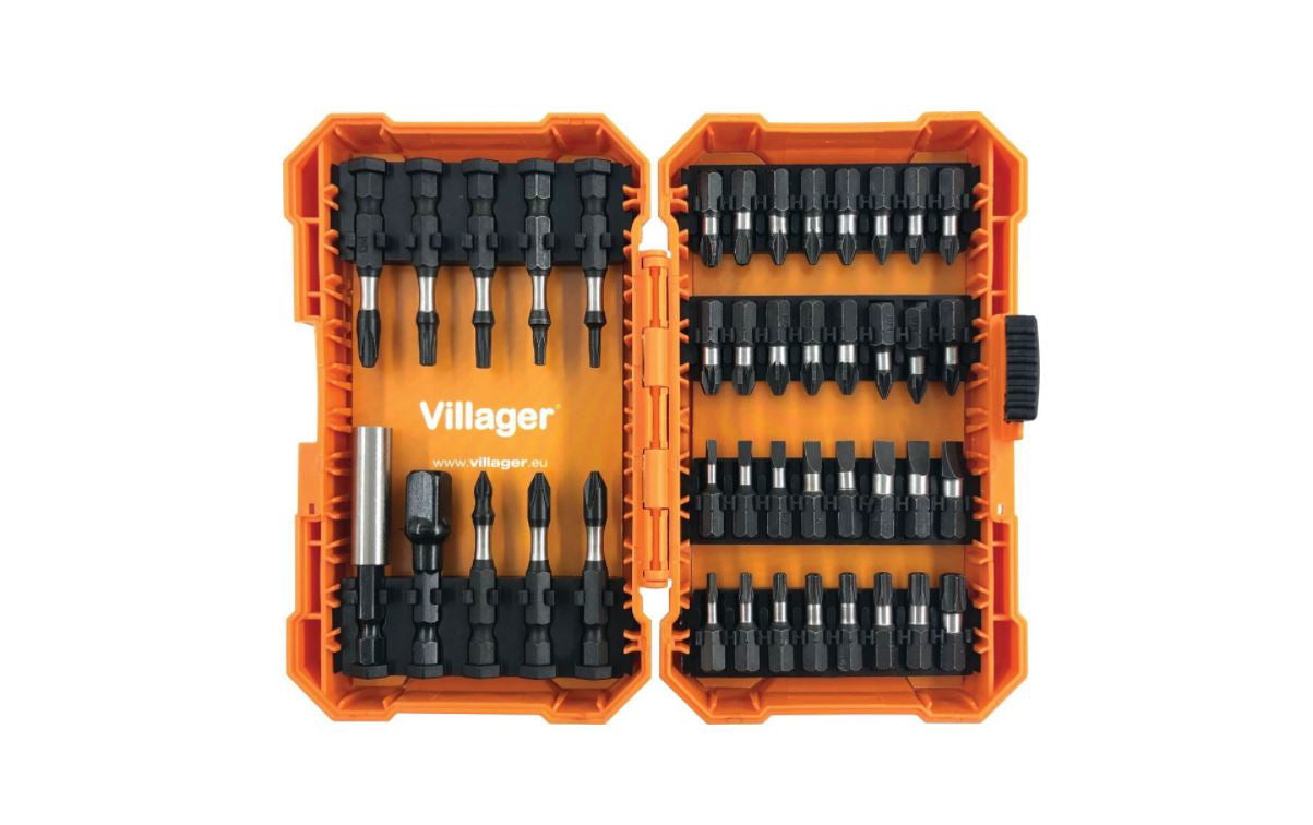 Set biti, 42 piese, Villager VL059885