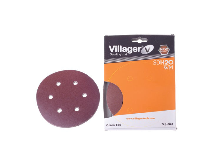 Set discuri de slefuit SD-180WM 6/1 125mm Villager VL037010