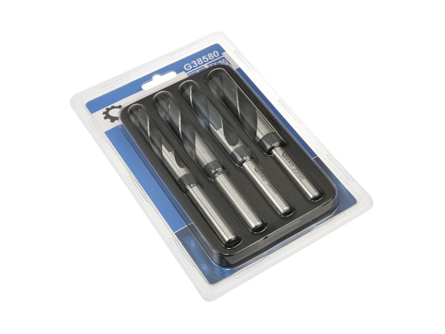 Set 4 burghie pentru metal HSS4241 14-20 mm Geko G38580