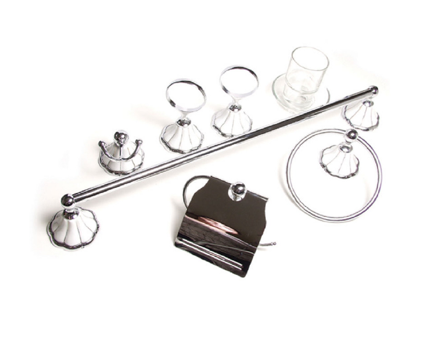 Set 6 accesorii baie TopChrome 810102