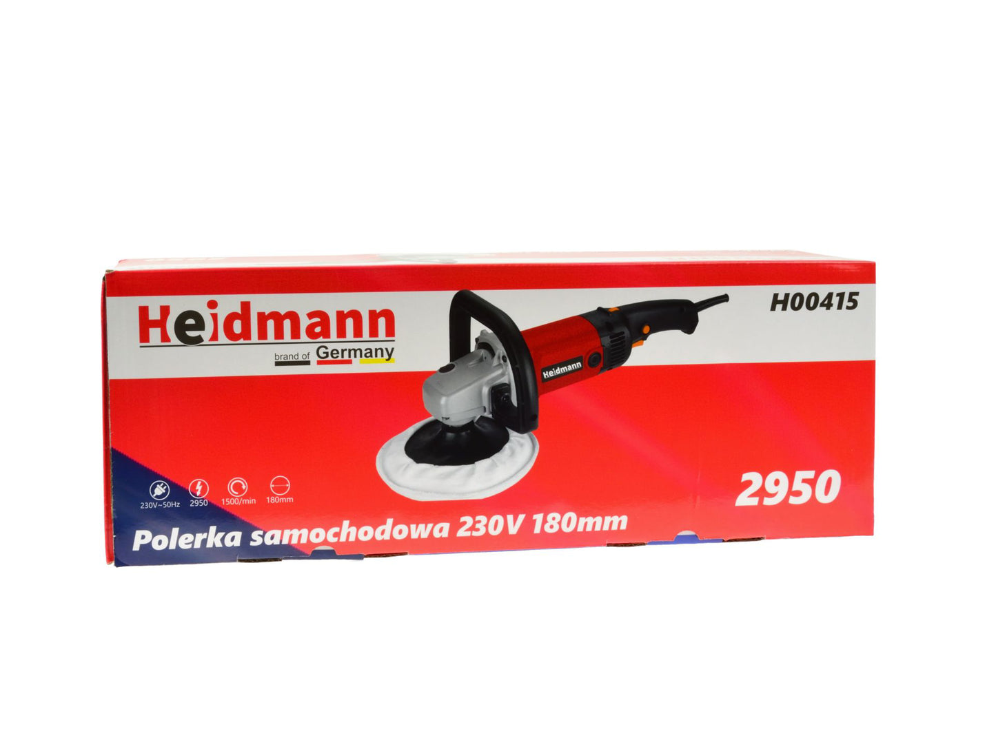 Masina de lustruit 180 mm 230 V Heidmann H00415