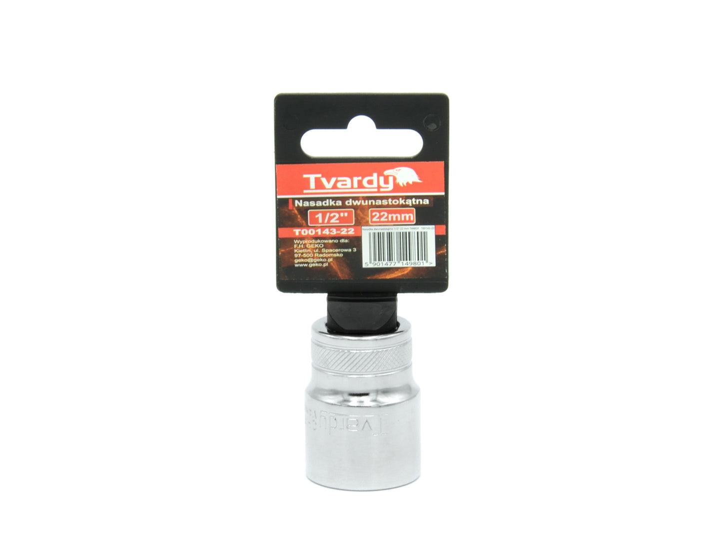 Extensie cheie tubulara bi-hexagonala 1/2 22 mm Tvardy T00143-22