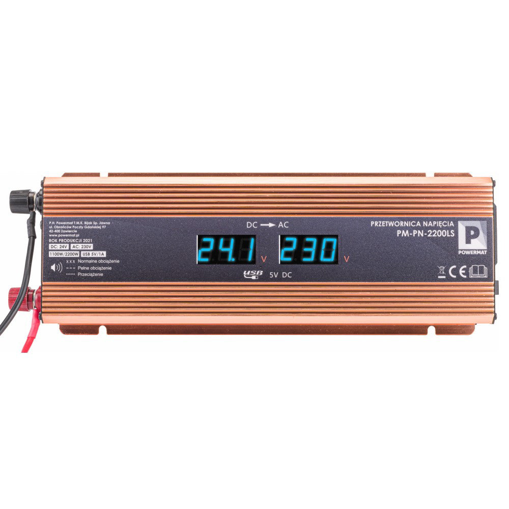 Convertor de tensiune LCD 24V 2200W PM-PN-2200LS Powermat